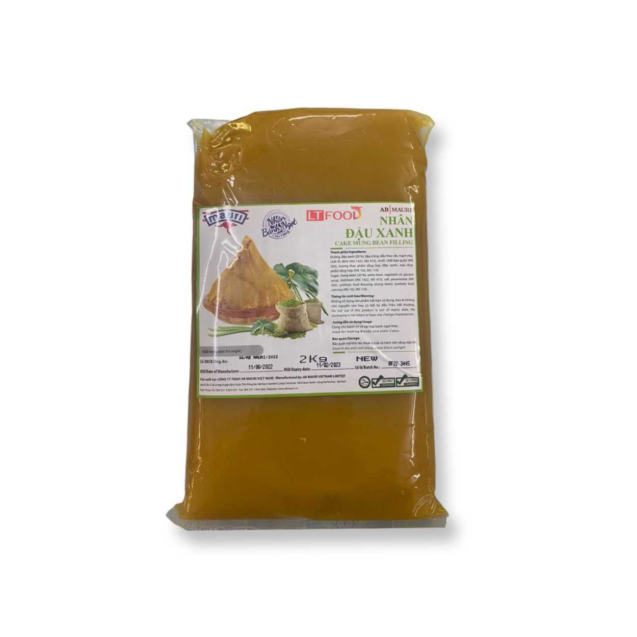 Nhân đậu xanh mềm 2kg