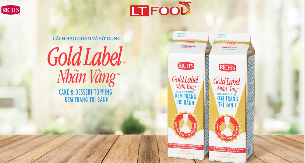 Kem trang trí – GOLD LABEL